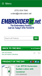 Mobile Screenshot of embroiderit.net