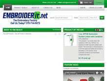 Tablet Screenshot of embroiderit.net